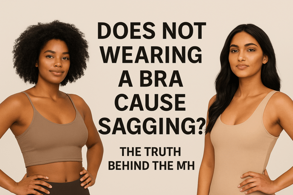 does not wearing a bra cause sagging